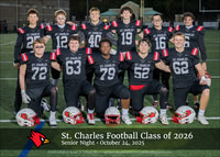 2025 Football Senior Night Ceremony